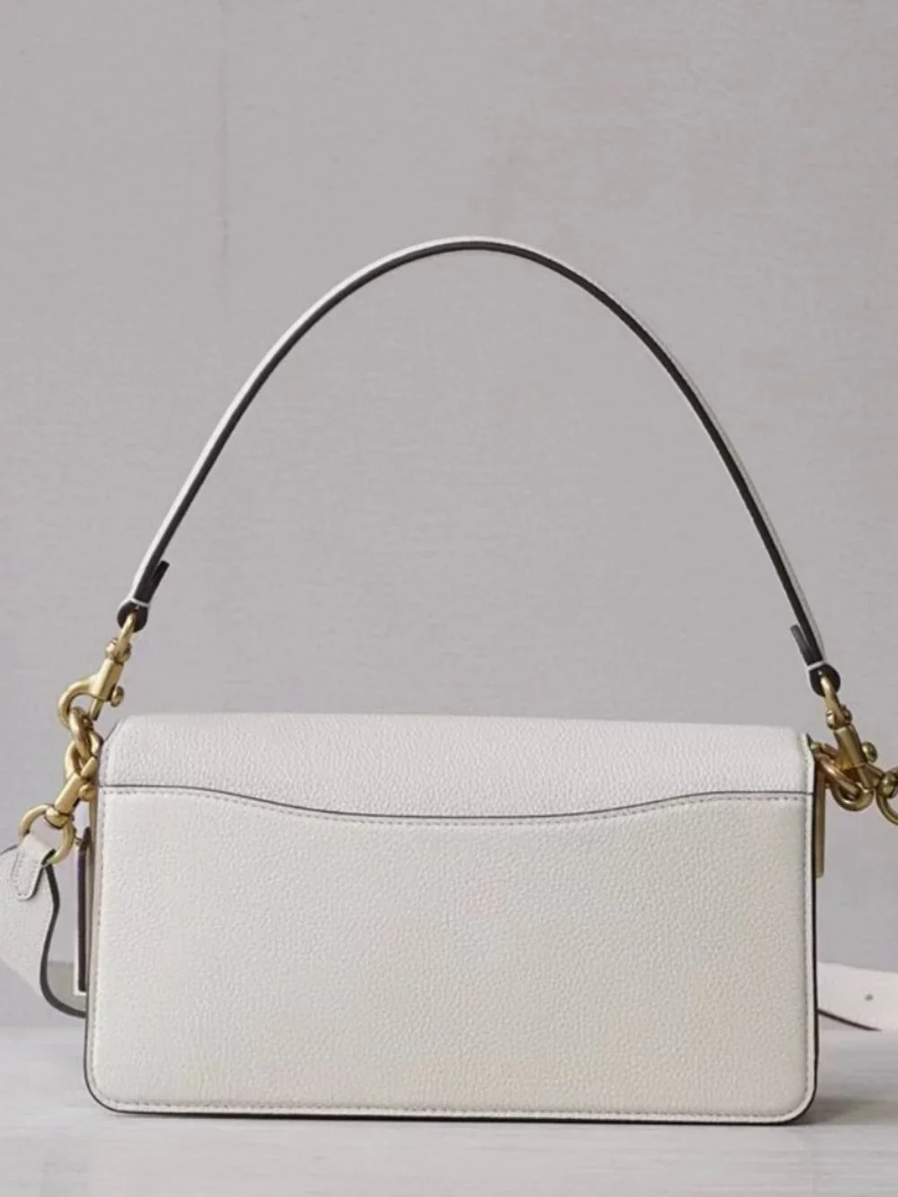 Coach Tabby 26 Shoulder Bag Crossbody Leather Authentic - Picture 3 of 6